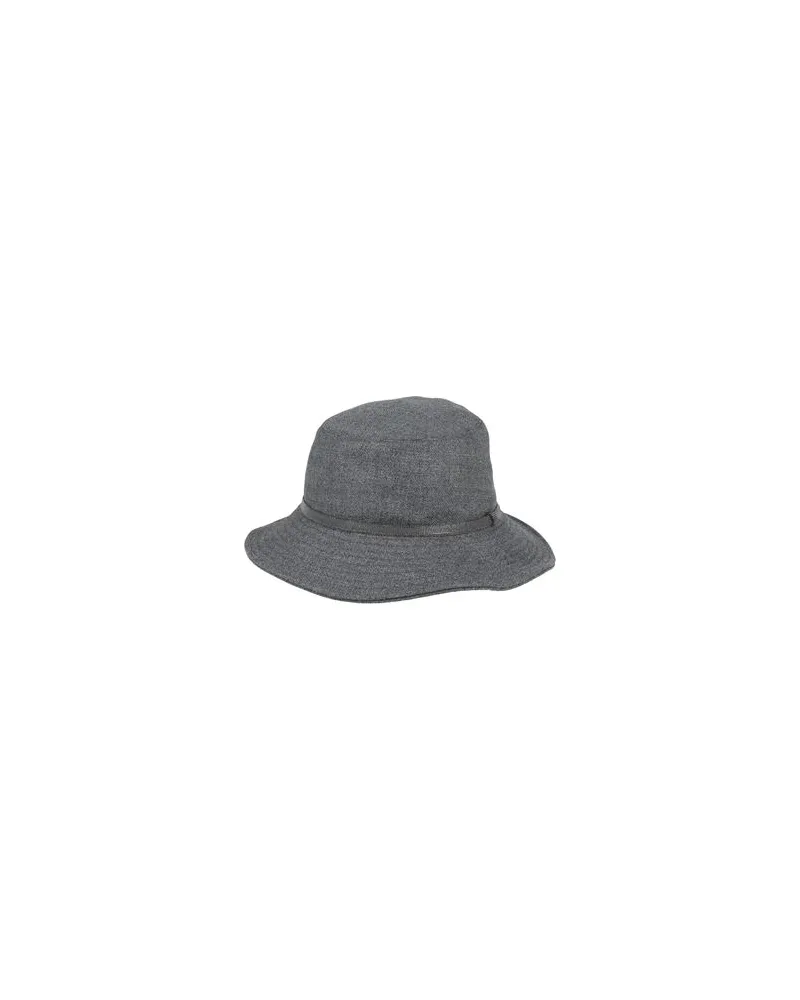 Brunello Cucinelli ACCESSOIRES - Mützen & Hüteauf YOOX.COM Blei