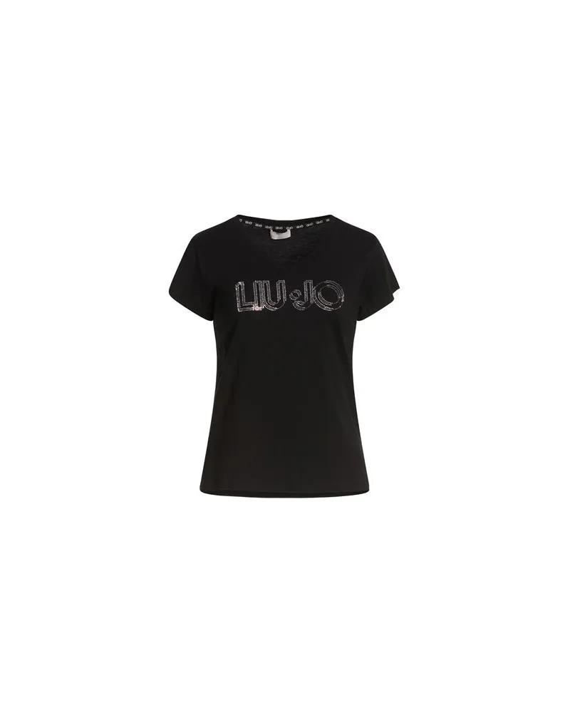 Liu Jo TOPS - T-shirtsauf YOOX.COM Schwarz