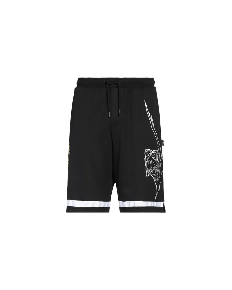 Philipp Plein HOSEN & RÖCKE - Shorts & Bermudashortsauf YOOX.COM Schwarz