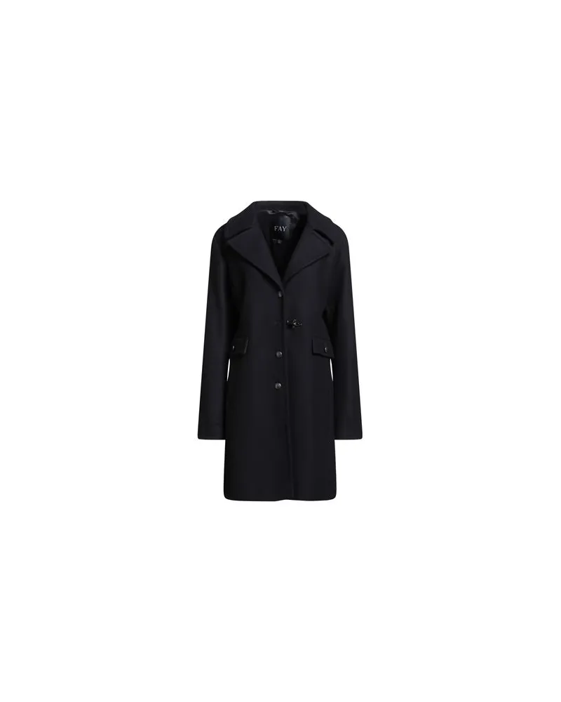 Fay JACKEN & MÄNTEL - Mäntelauf YOOX.COM Marineblau