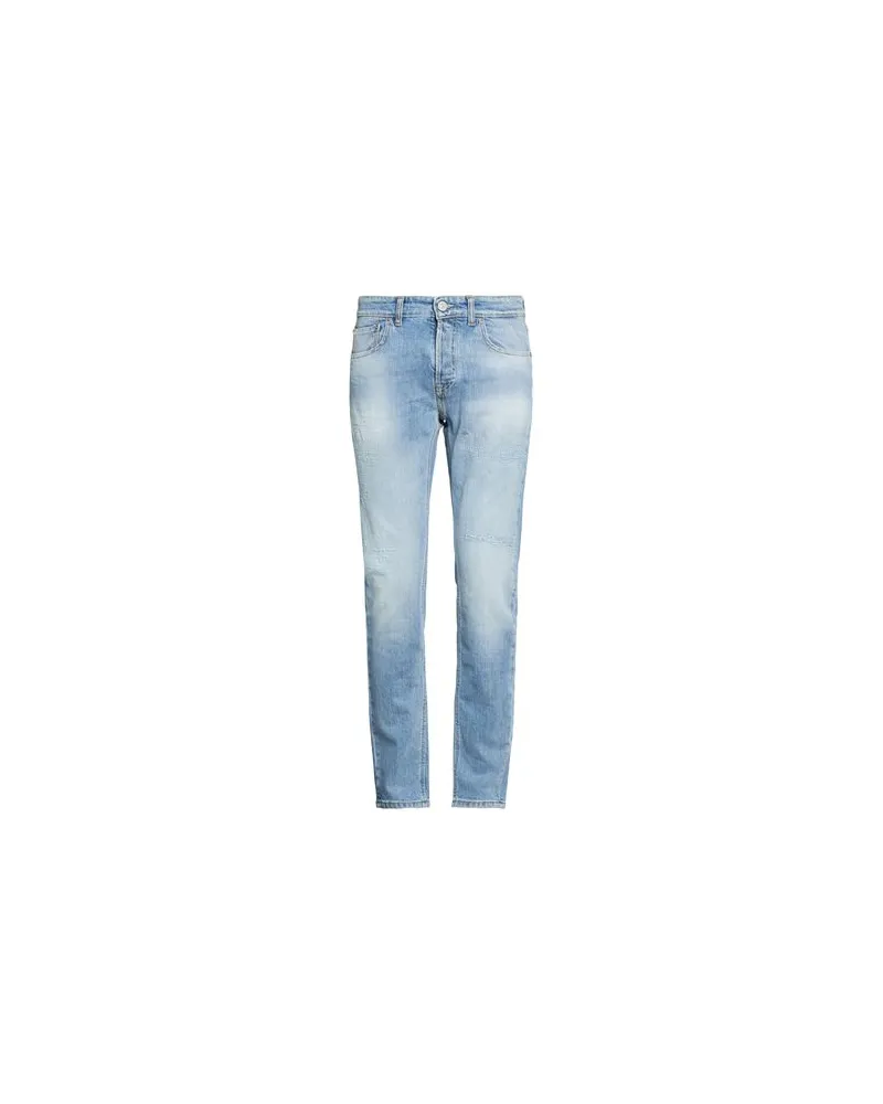 PMDS PREMIUM MOOD DENIM SUPERIOR HOSEN & RÖCKE - Jeanshosenauf YOOX.COM Blau