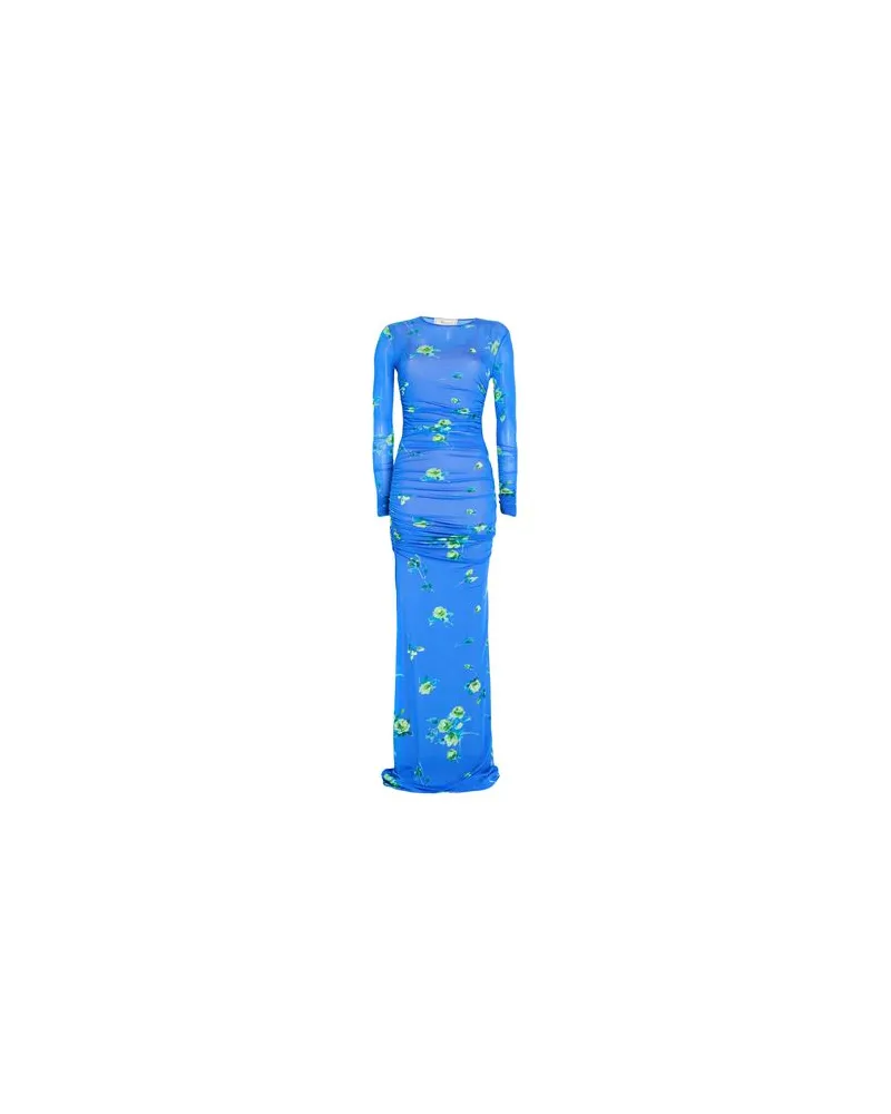 Blumarine KLEIDER - Maxi-Kleiderauf YOOX.COM Königsblau