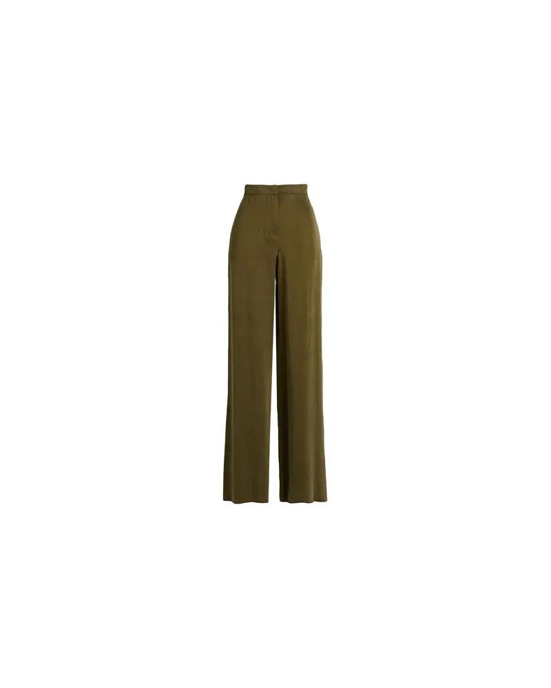 Max Mara HOSEN & RÖCKE - Hosenauf YOOX.COM Militärgrün