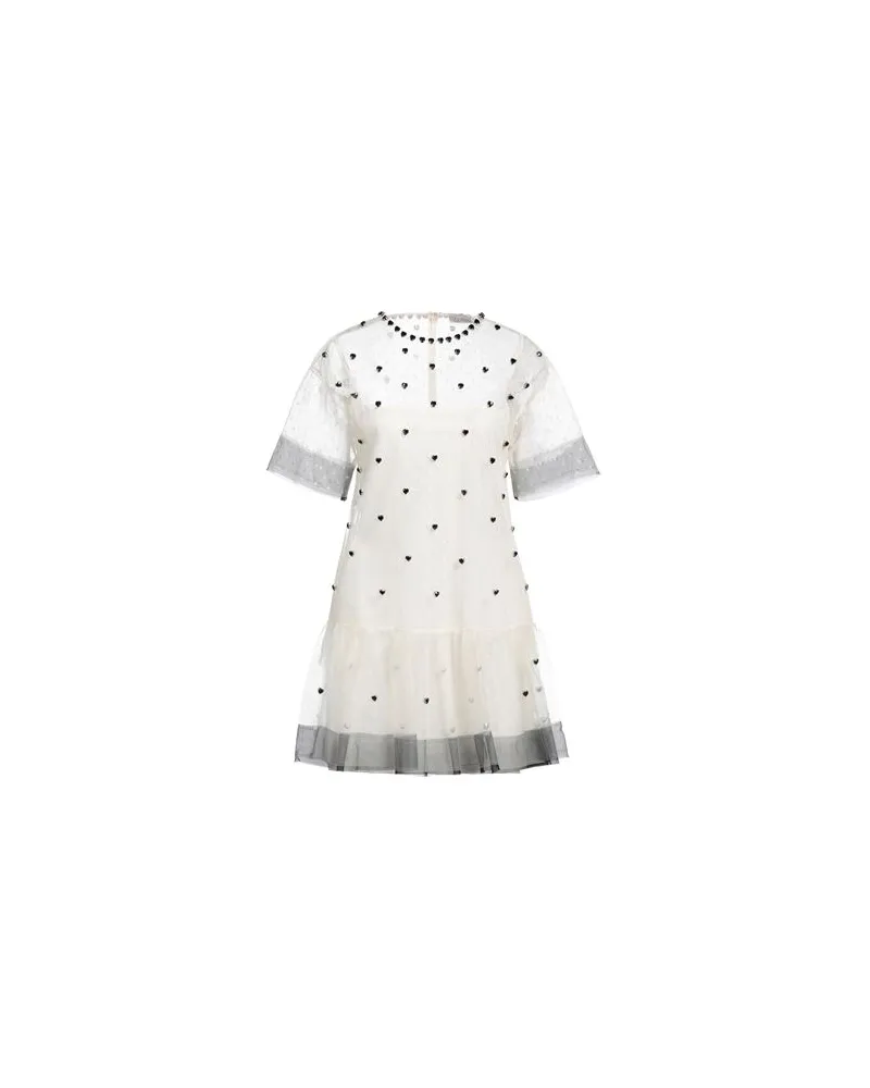RED Valentino KLEIDER - Mini-Kleiderauf YOOX.COM Elfenbein