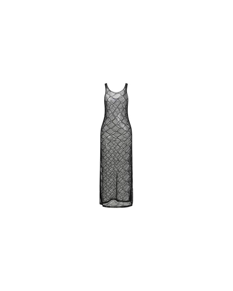 Daniele Fiesoli COLLEZIONE N_01 - KLEIDER - Maxi-Kleiderauf YOOX.COM Schwarz