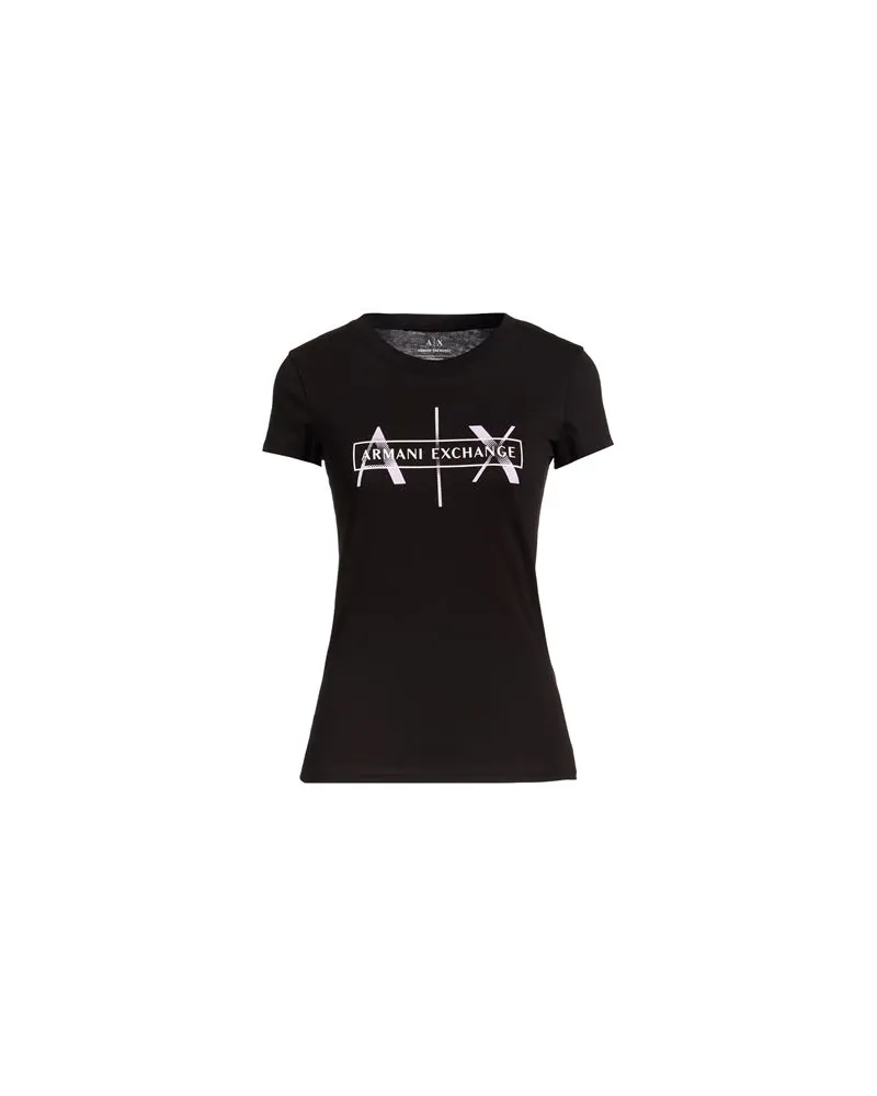 Armani Exchange TOPS - T-shirtsauf YOOX.COM Schwarz