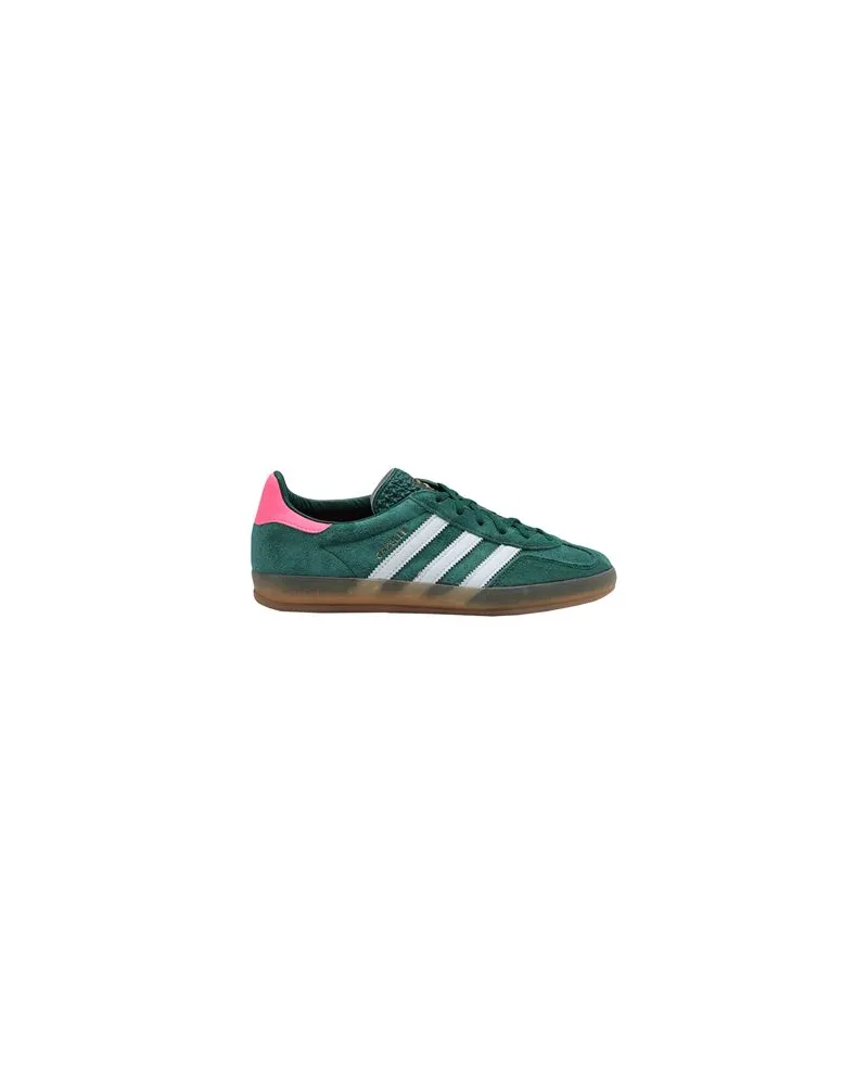 adidas GAZELLE INDOOR W  - GAZELLE INDOOR W - SCHUHE - Sneakersauf YOOX.COM Grün
