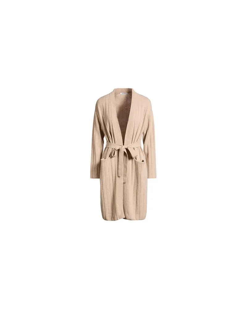 Max Mara STRICKWAREN - Strickjackenauf YOOX.COM Beige