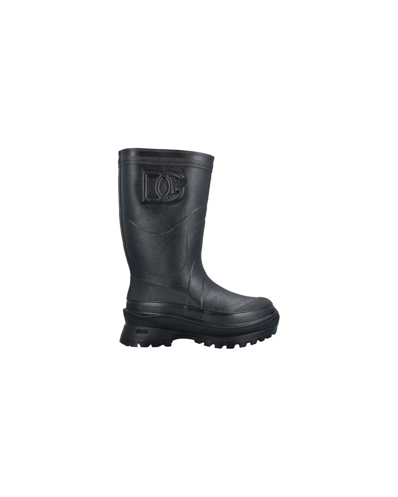 Dolce & Gabbana SCHUHE - Stiefelauf YOOX.COM Schwarz