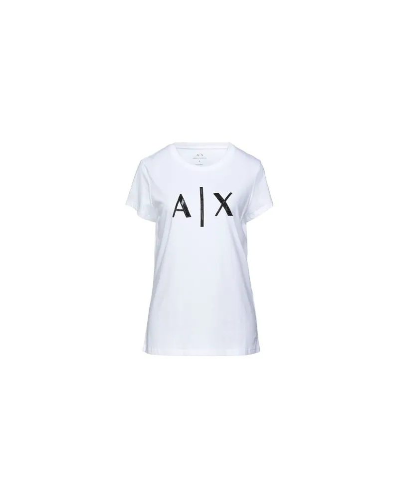 Armani Exchange TOPS - T-shirtsauf YOOX.COM Weiß