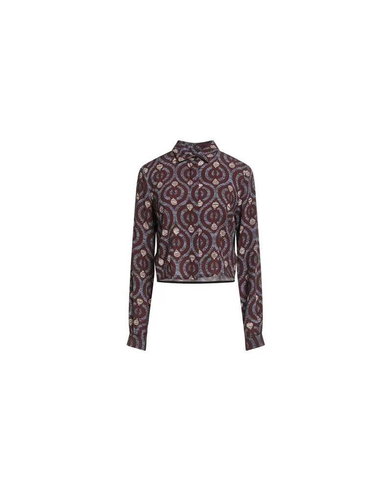 Alessia Santi TOPS - Hemdenauf YOOX.COM Schokobraun