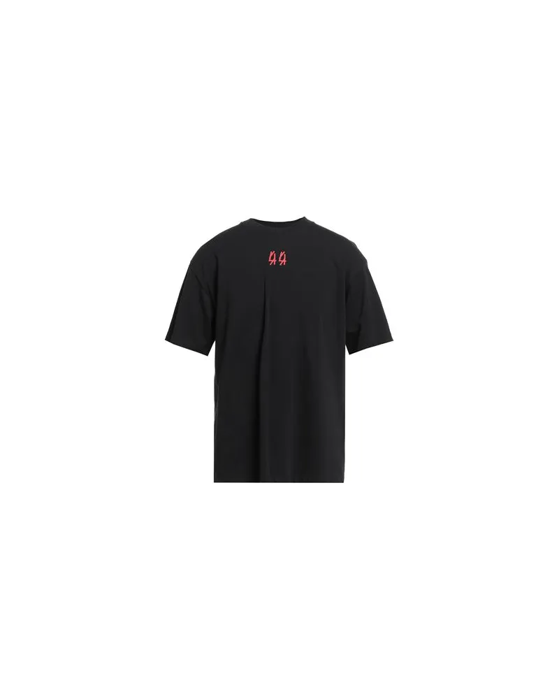 44 LABEL GROUP TOPS - T-shirtsauf YOOX.COM Schwarz