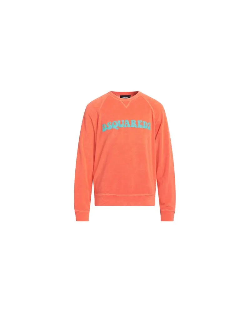 Dsquared2 TOPS - Sweatshirtsauf YOOX.COM Orange