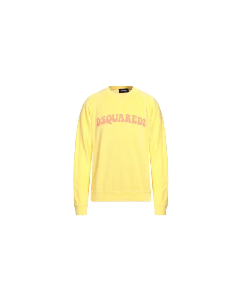 Dsquared2 TOPS - Sweatshirtsauf YOOX.COM Gelb
