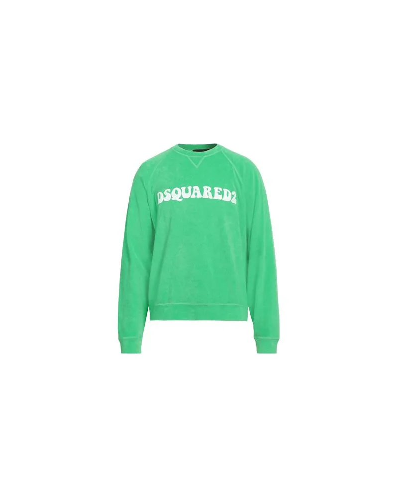 Dsquared2 TOPS - Sweatshirtsauf YOOX.COM Grün