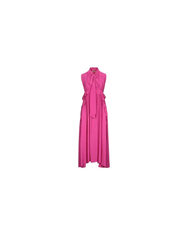 N° 21 KLEIDER - Midi-Kleiderauf YOOX.COM Fuchsia