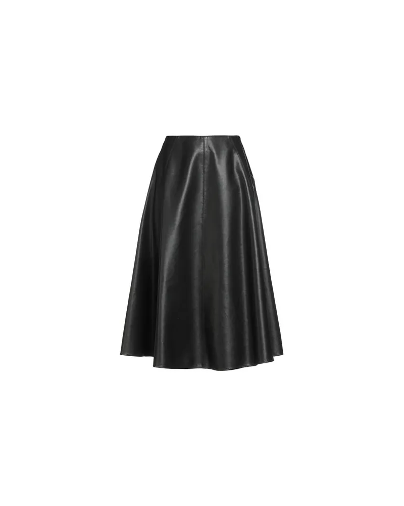 MSGM HOSEN & RÖCKE - Midi-Röckeauf YOOX.COM Schwarz