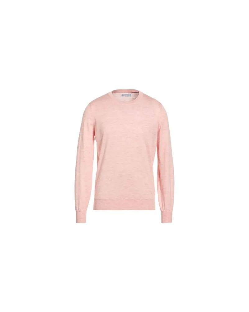 Brunello Cucinelli STRICKWAREN - Pulloverauf YOOX.COM Hellrosa