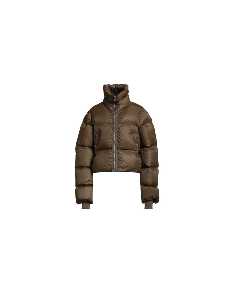 Rick Owens JACKEN & MÄNTEL - Pufferjacken & Daunenjackenauf YOOX.COM Militärgrün