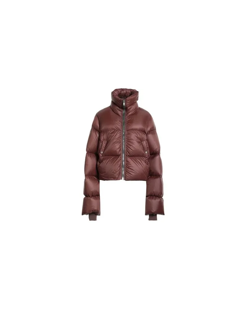 Rick Owens JACKEN & MÄNTEL - Pufferjacken & Daunenjackenauf YOOX.COM Ziegelrot