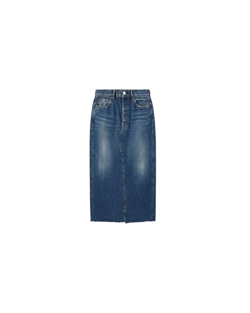 MOUSSY HOSEN & RÖCKE - Jeansröckeauf YOOX.COM Blau