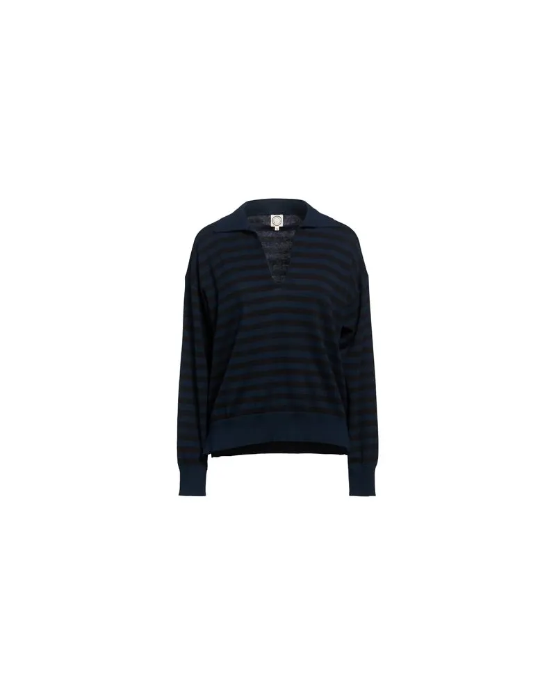 Inès de la Fressange STRICKWAREN - Pulloverauf YOOX.COM Marineblau
