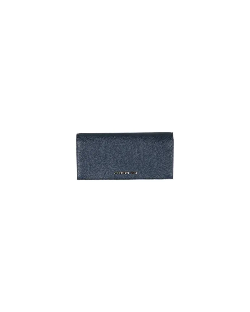 Cerruti 1881 Kleinlederwaren - Brieftaschenauf YOOX.COM Blau