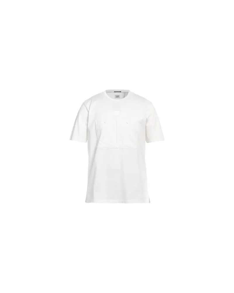 C.P. Company TOPS - T-shirtsauf YOOX.COM Weiß