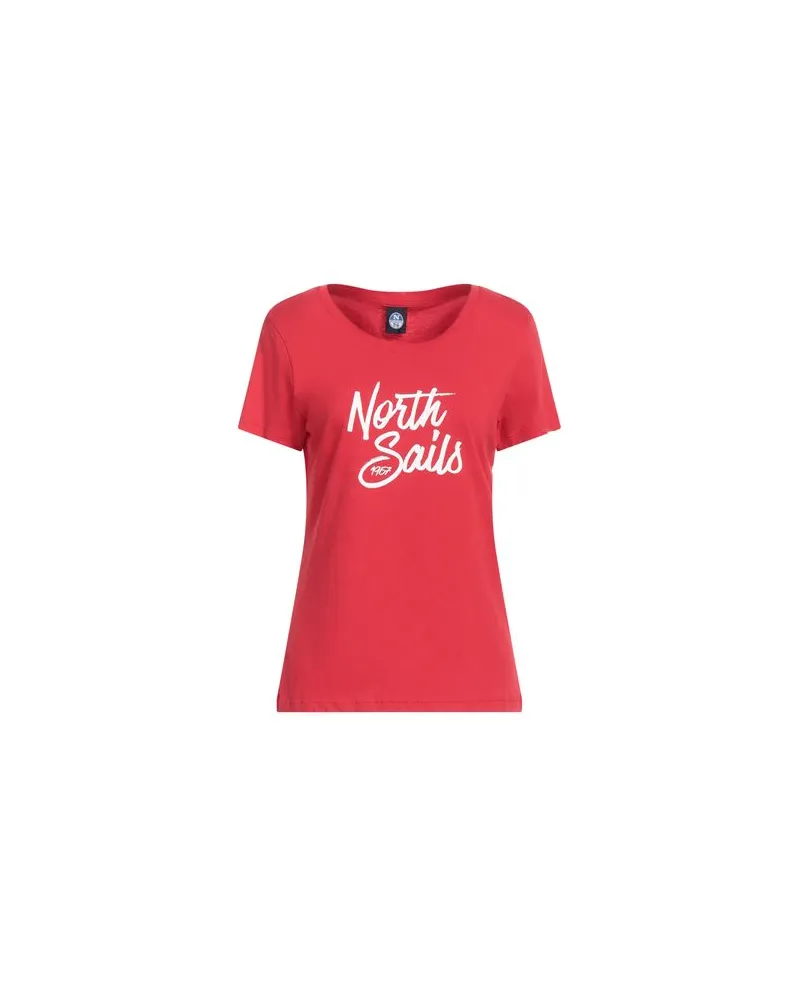 North Sails TOPS - T-shirtsauf YOOX.COM Rot