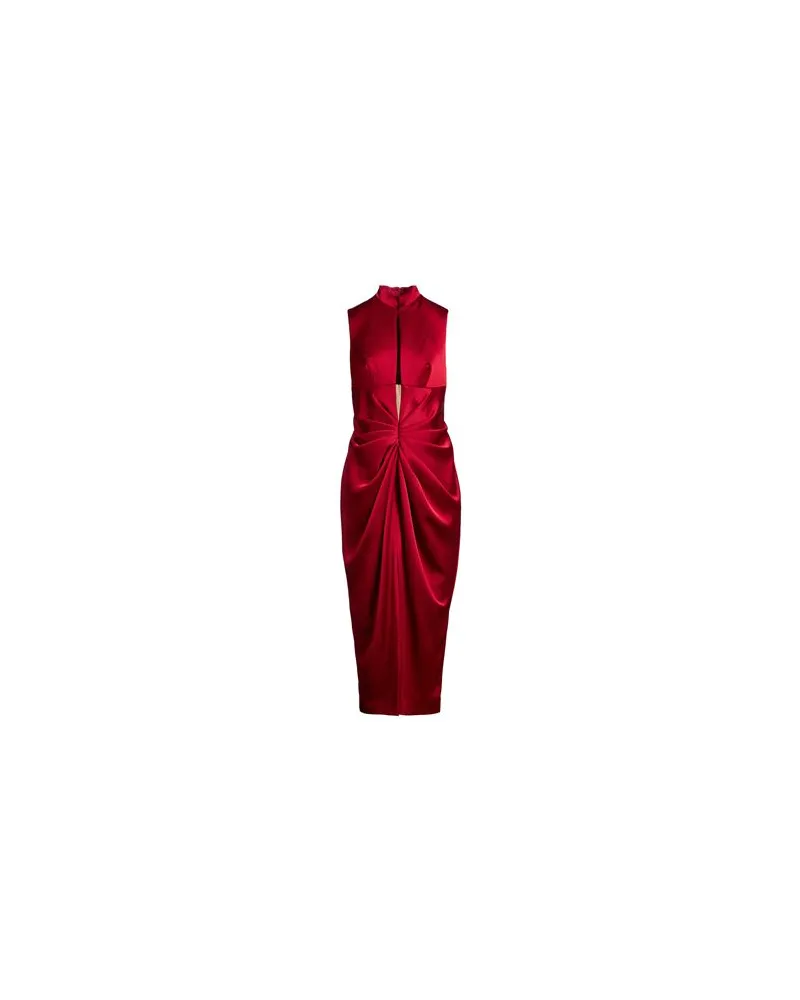 RASARIO KLEIDER - Maxi-Kleiderauf YOOX.COM Rot