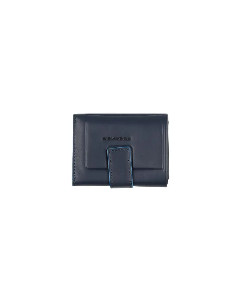 Piquadro Kleinlederwaren - Brieftaschenauf YOOX.COM Nachtblau