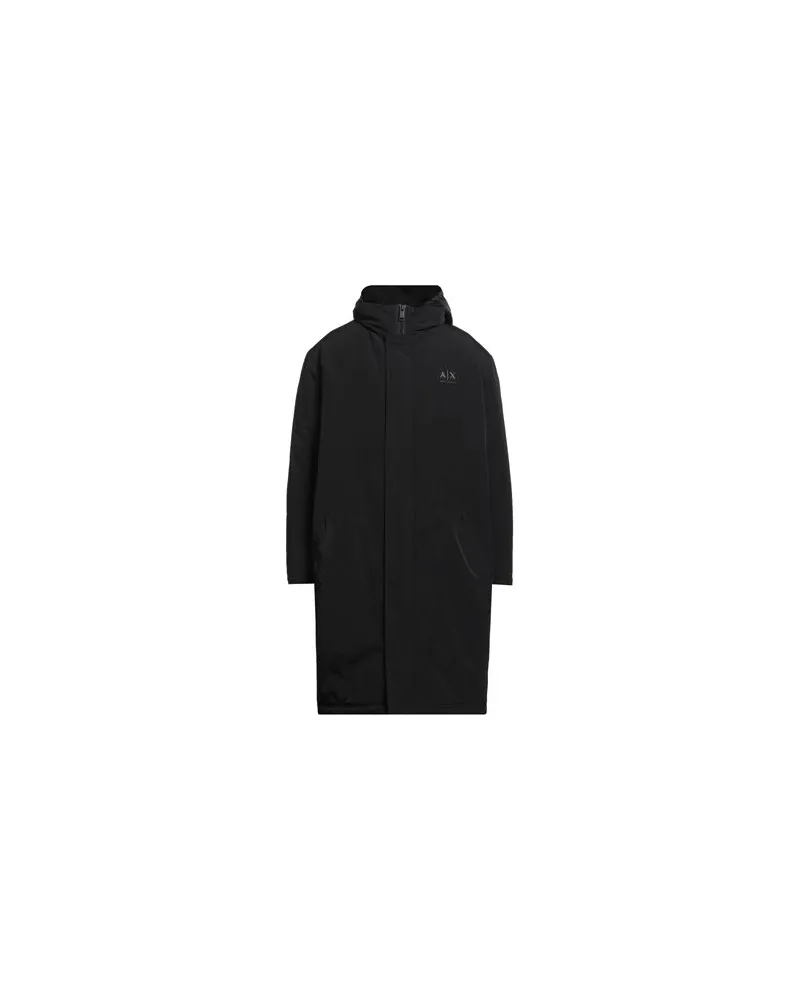 Armani Exchange JACKEN & MÄNTEL - Mäntelauf YOOX.COM Schwarz