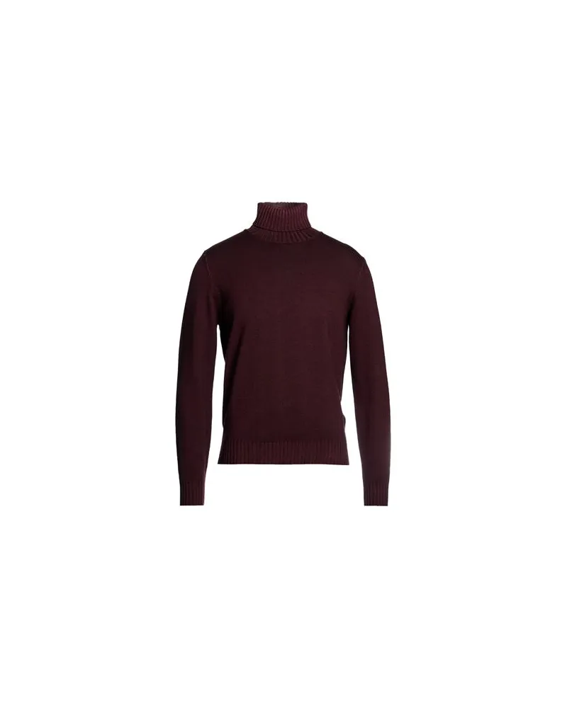 Filippo de Laurentiis STRICKWAREN - Rollkragenpulloverauf YOOX.COM Bordeaux