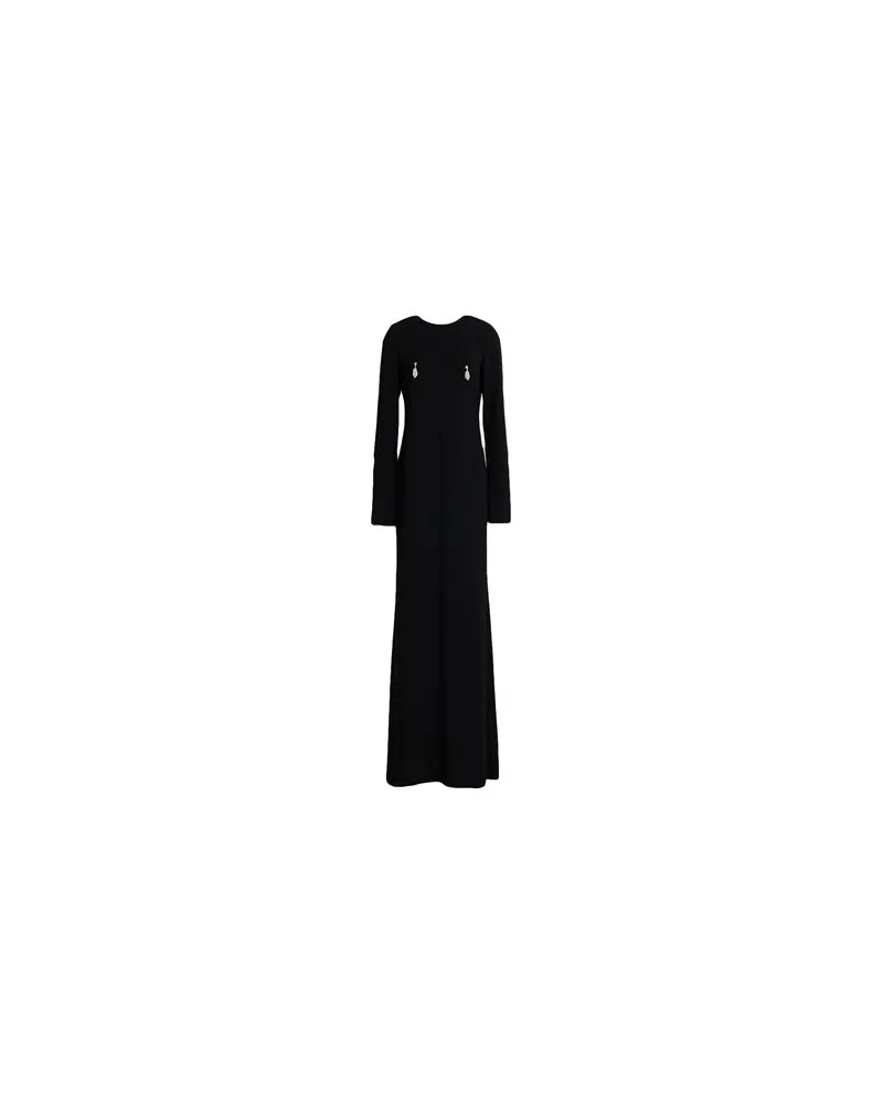 N° 21 KLEIDER - Maxi-Kleiderauf YOOX.COM Schwarz
