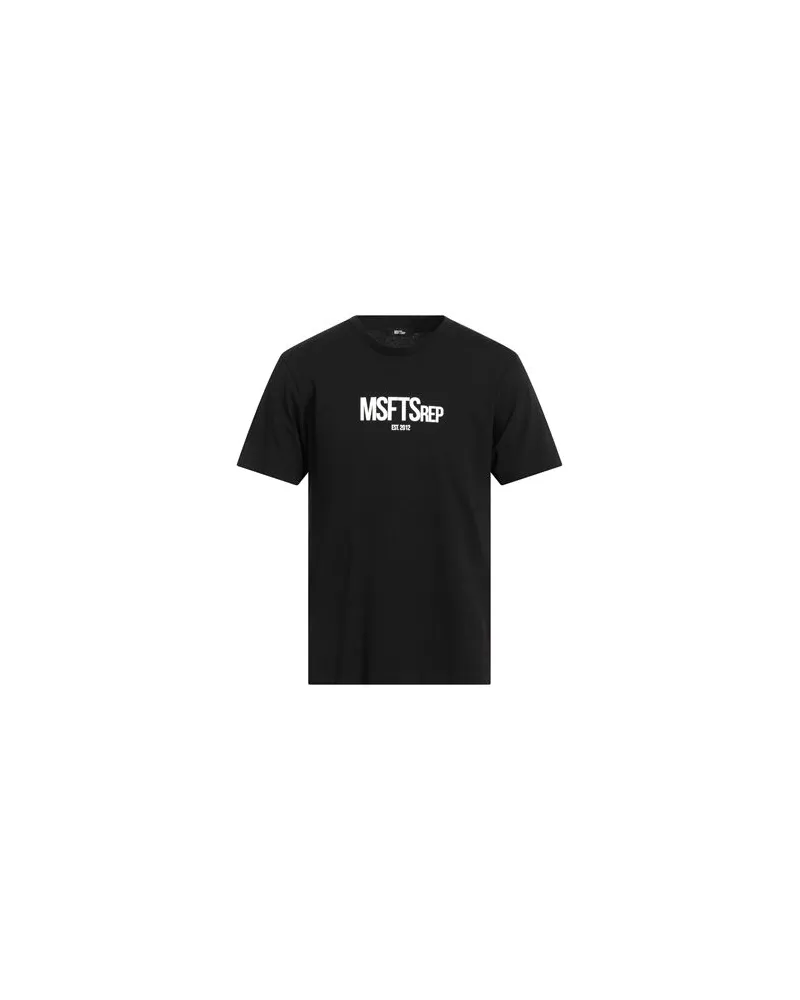 MSFTSrep TOPS - T-shirtsauf YOOX.COM Schwarz