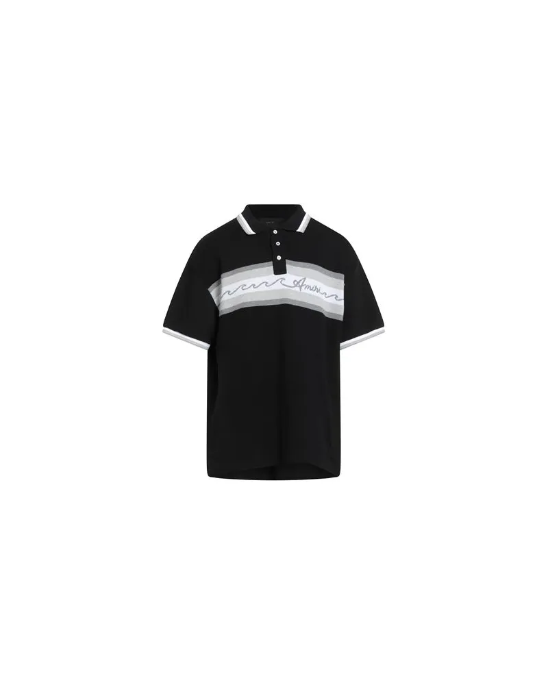 Amiri TOPS - Poloshirtsauf YOOX.COM Schwarz