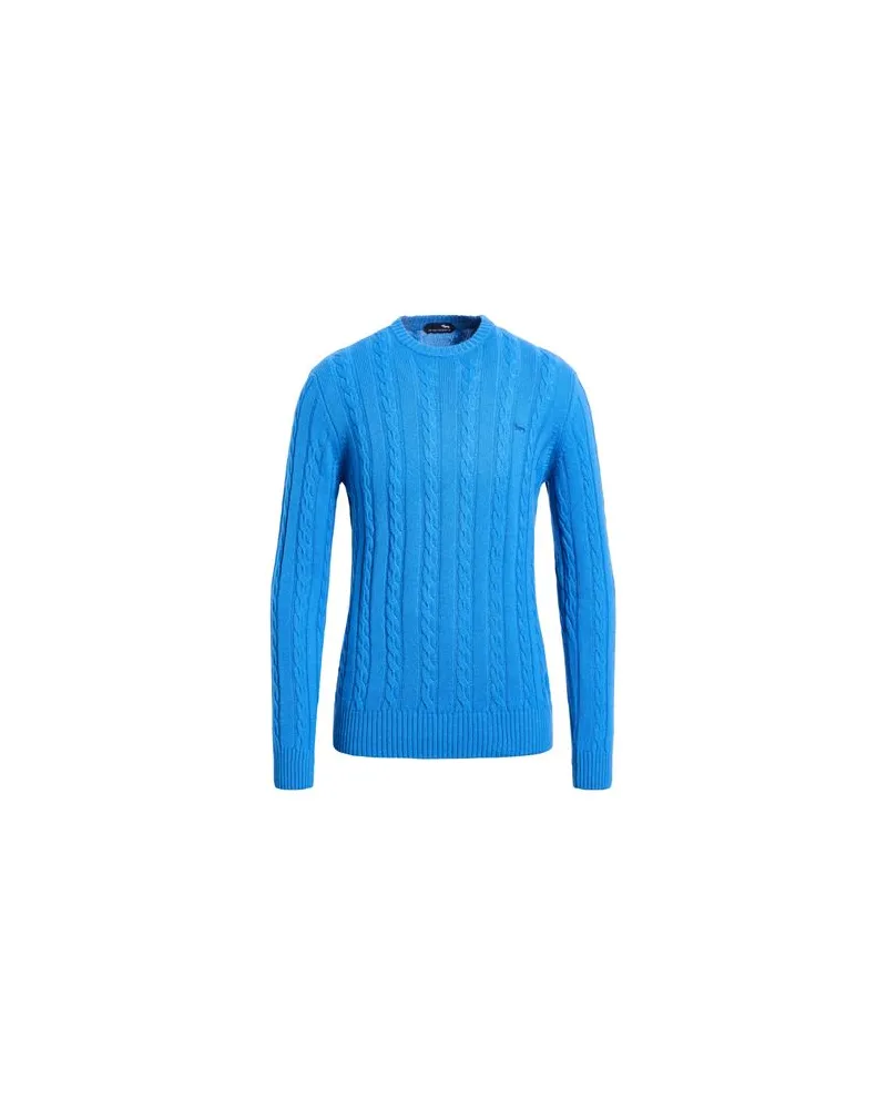 Harmont & Blaine STRICKWAREN - Pulloverauf YOOX.COM Azurblau