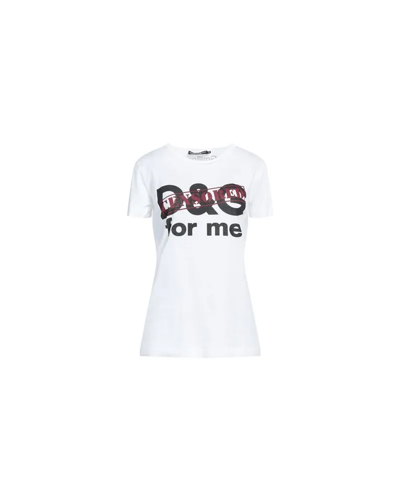 Dolce & Gabbana TOPS - T-shirtsauf YOOX.COM Weiß