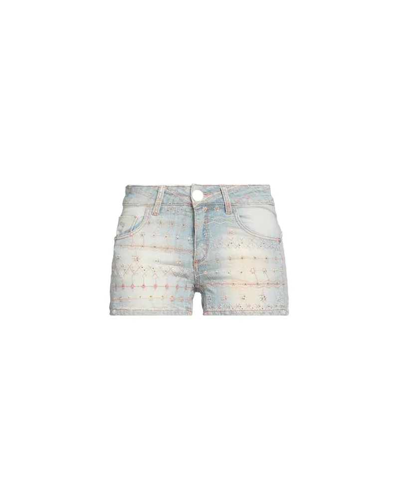 MARANI JEANS HOSEN & RÖCKE - Jeansshortsauf YOOX.COM Blau