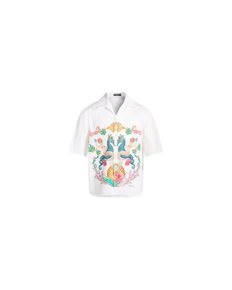 Versace TOPS - Hemdenauf YOOX.COM Weiß