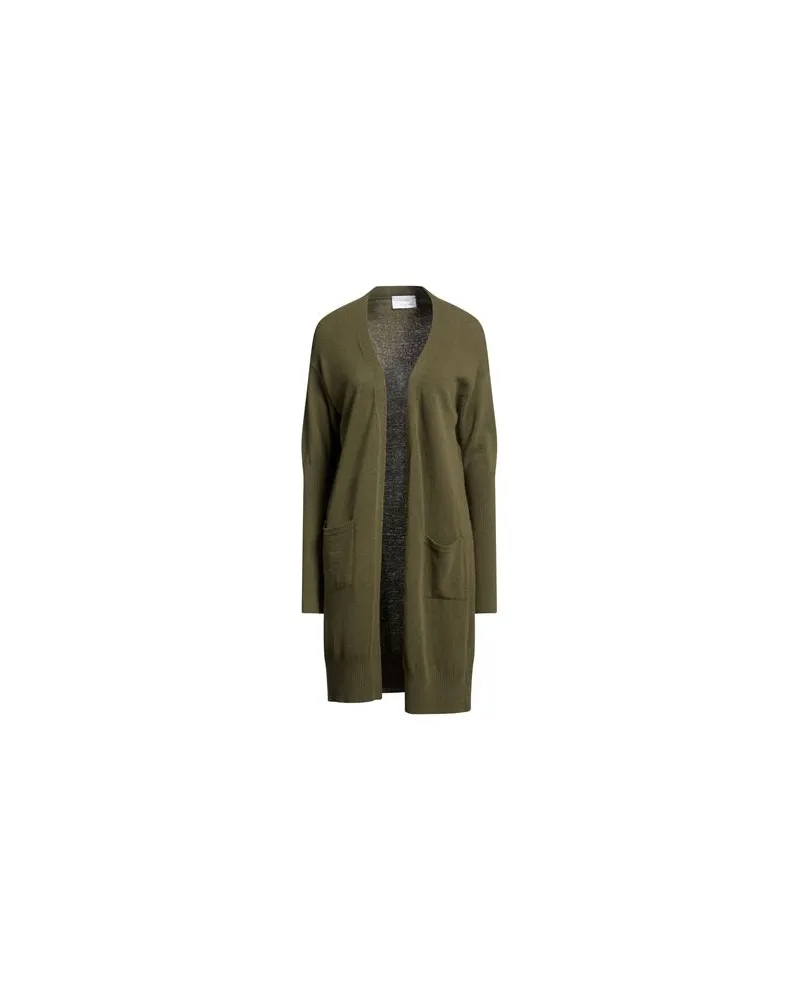 Daniele Fiesoli COLLEZIONE N_01 - STRICKWAREN - Strickjackenauf YOOX.COM Militärgrün