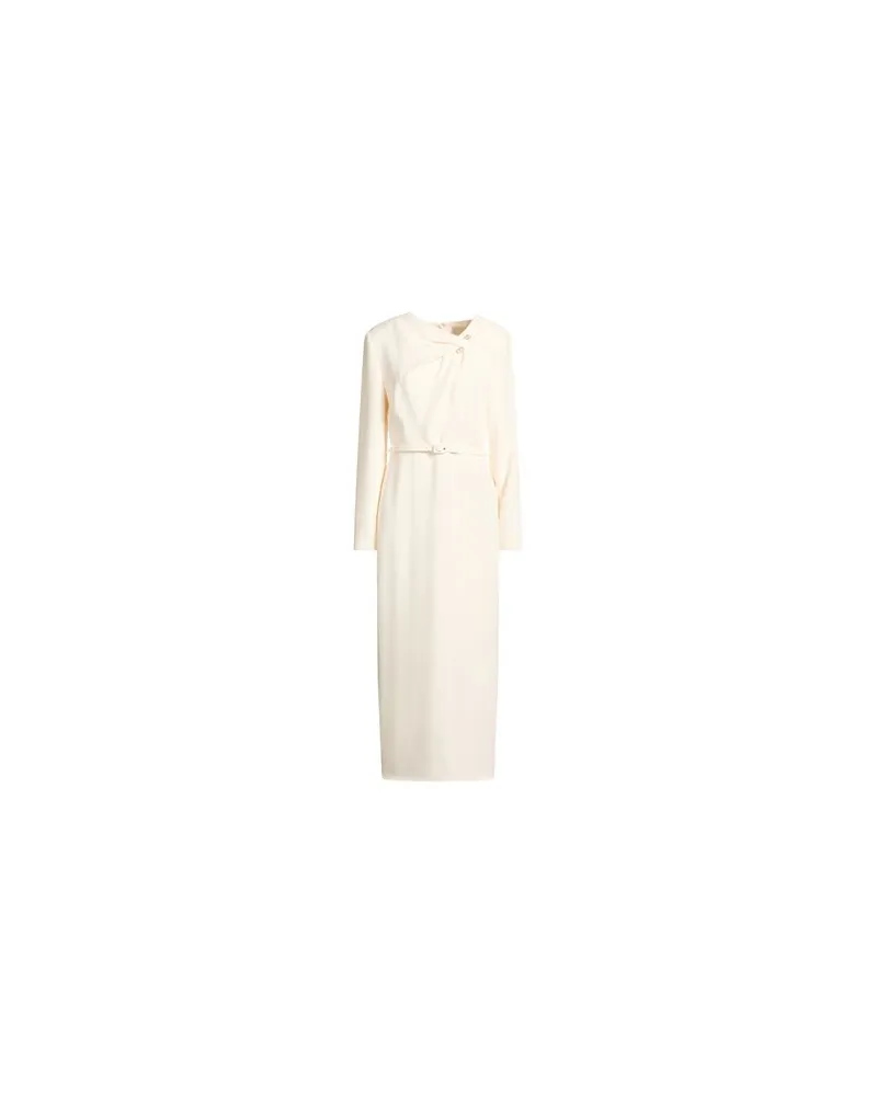 Roland Mouret KLEIDER - Maxi-Kleiderauf YOOX.COM Elfenbein