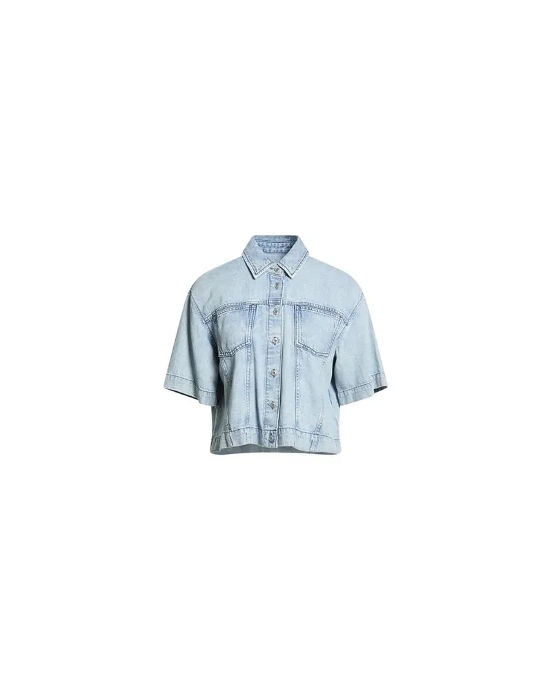 Rag & Bone TOPS - Jeanshemdenauf YOOX.COM Blau
