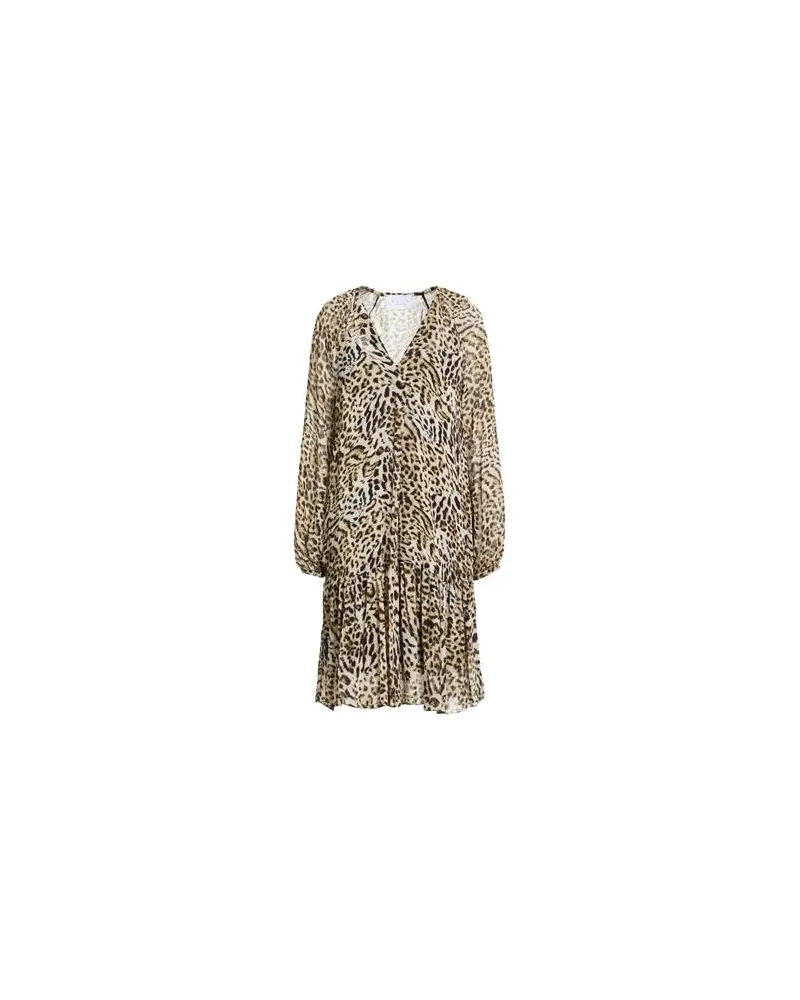 Kaos KLEIDER - Midi-Kleiderauf YOOX.COM Beige