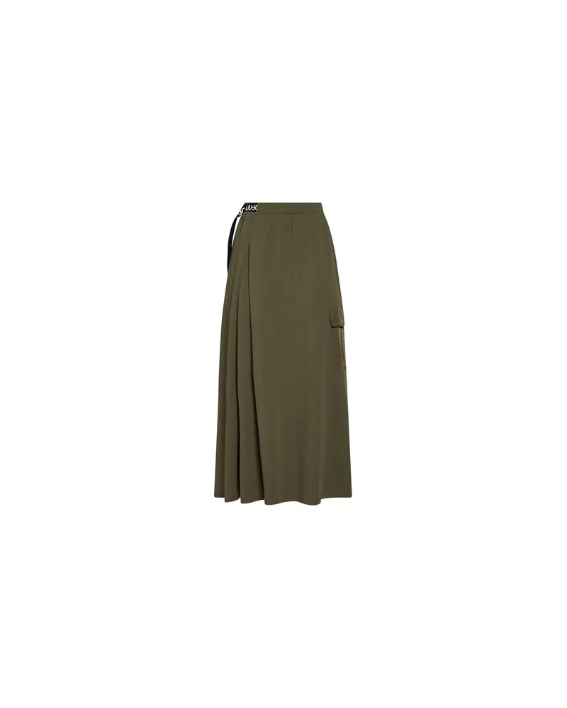 Liu Jo HOSEN & RÖCKE - Maxi-Röckeauf YOOX.COM Militärgrün