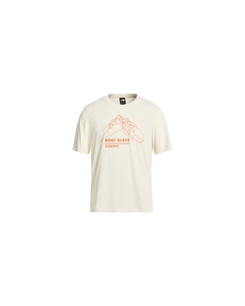 The North Face M MOUNTAIN GRAPHIC TEE S/S - TOPS - T-shirtsauf YOOX.COM Elfenbein