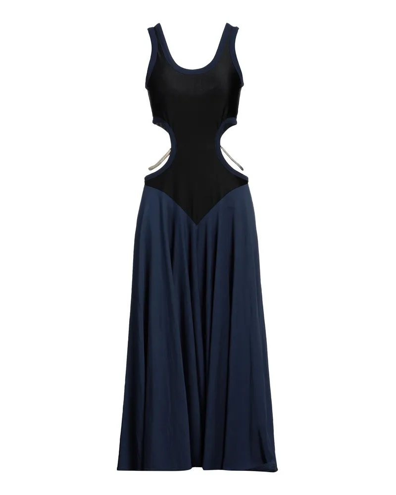 Christopher Kane Maxi-Kleid Marineblau