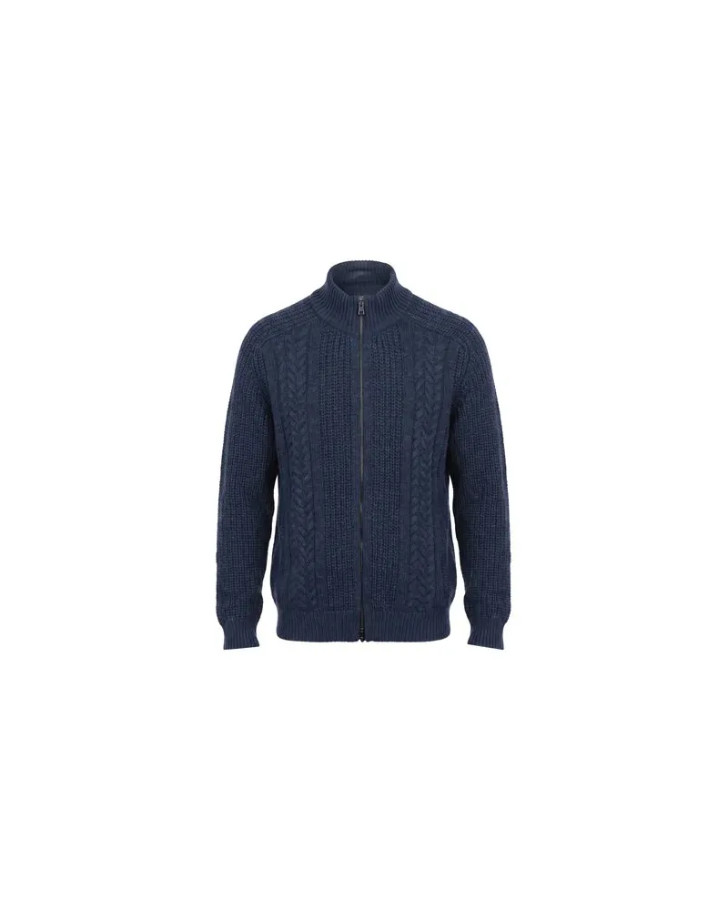 Tagliatore STRICKWAREN - Strickjackenauf YOOX.COM Taubenblau