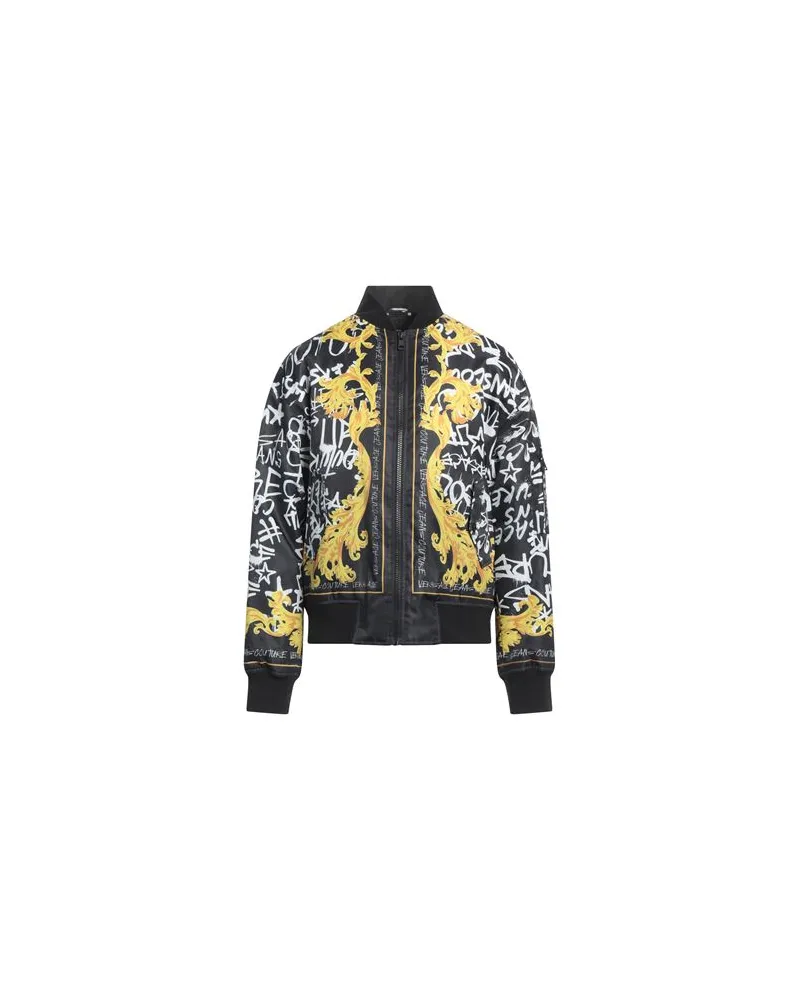 Versace Jeans JACKEN & MÄNTEL - Jacken und Anoraksauf YOOX.COM Schwarz