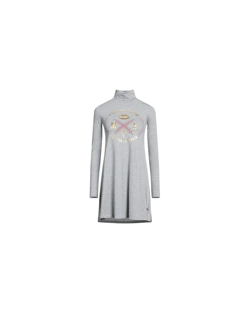 MET  KLEIDER - Mini-Kleiderauf YOOX.COM Grau